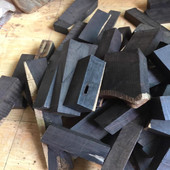 黑檀紫光檀红檀紫檀边角料下角料DIY雕刻红木把件摆件棋子工艺料