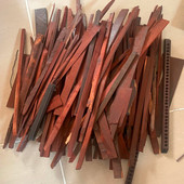 三角条料细条料雕刻料diy红木檀香 鸟笼料 小叶紫檀发簪料 边角料