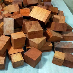 缅甸花梨大果紫檀花枝红檀边角料把件料国标红木手串雕刻DIY珠子