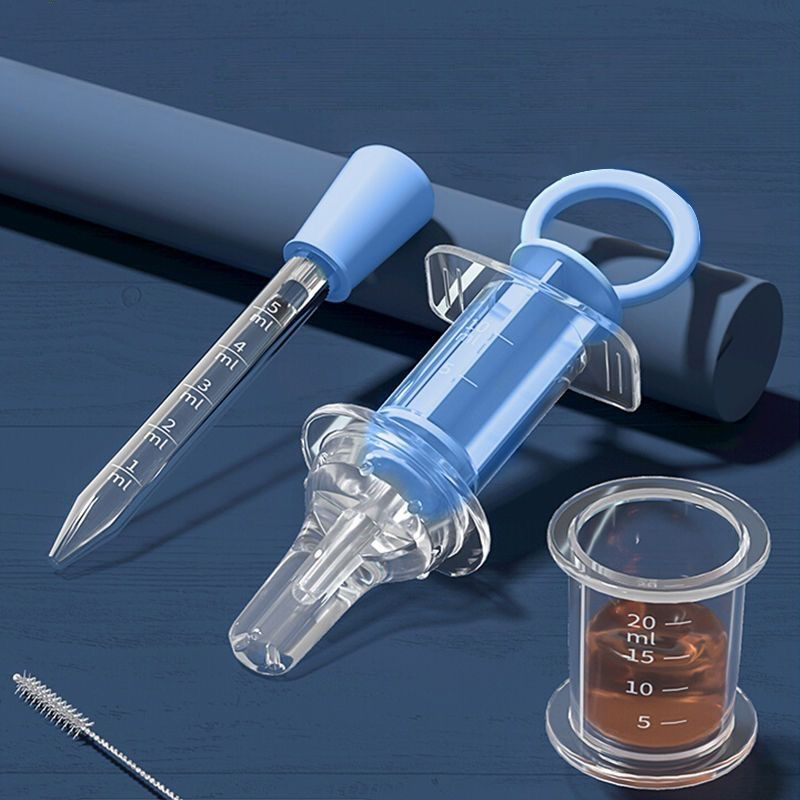 婴幼儿针筒奶嘴喂药器 带刻度小孩吸鼻器 鼻屎夹宝宝滴管防呛神器