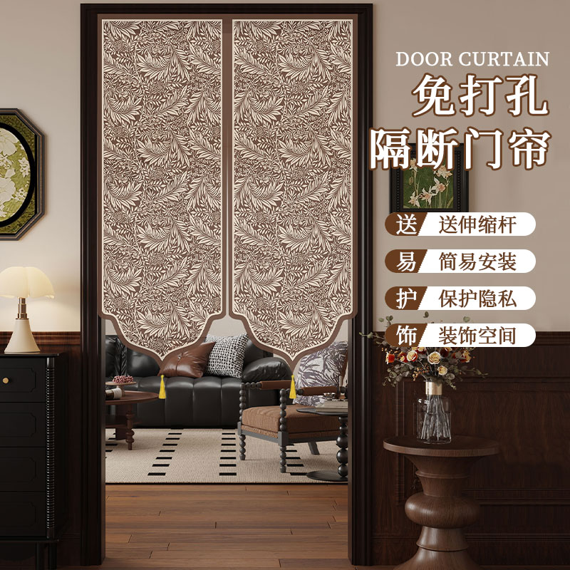 欧式防蚊遮挡隐私门帘遮挡帘