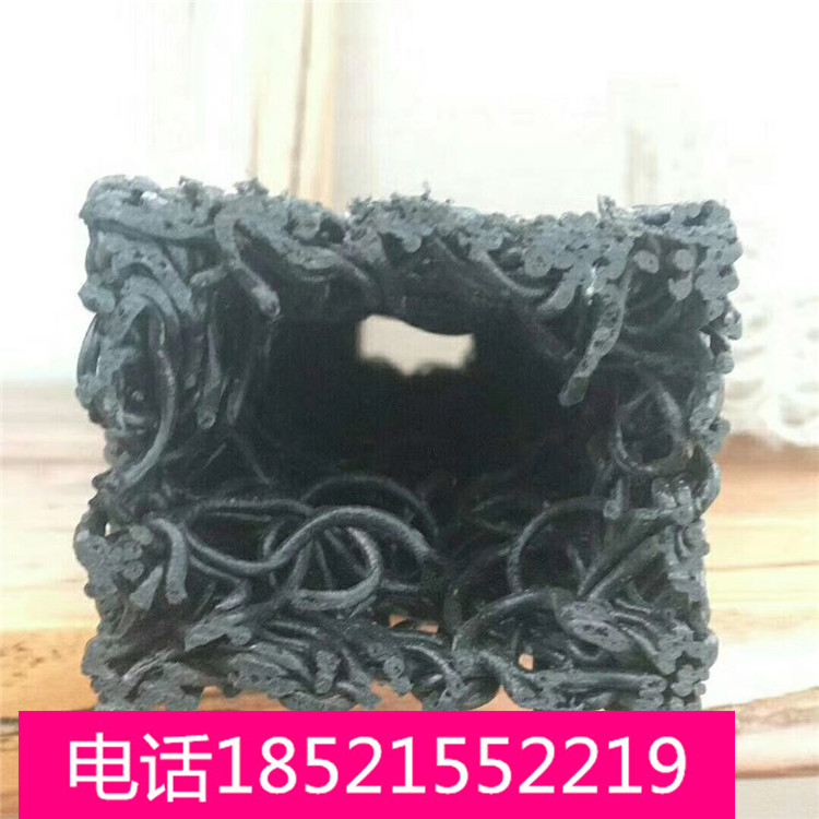 圆形矩形盲沟管带土工布包裹排水管碎石路下排水管透水管50mm直径