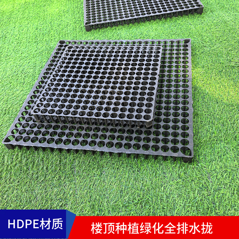 HDPE蜂窝排水拢地下车库底板滤水排水拢景观绿化排水板疏水板现货