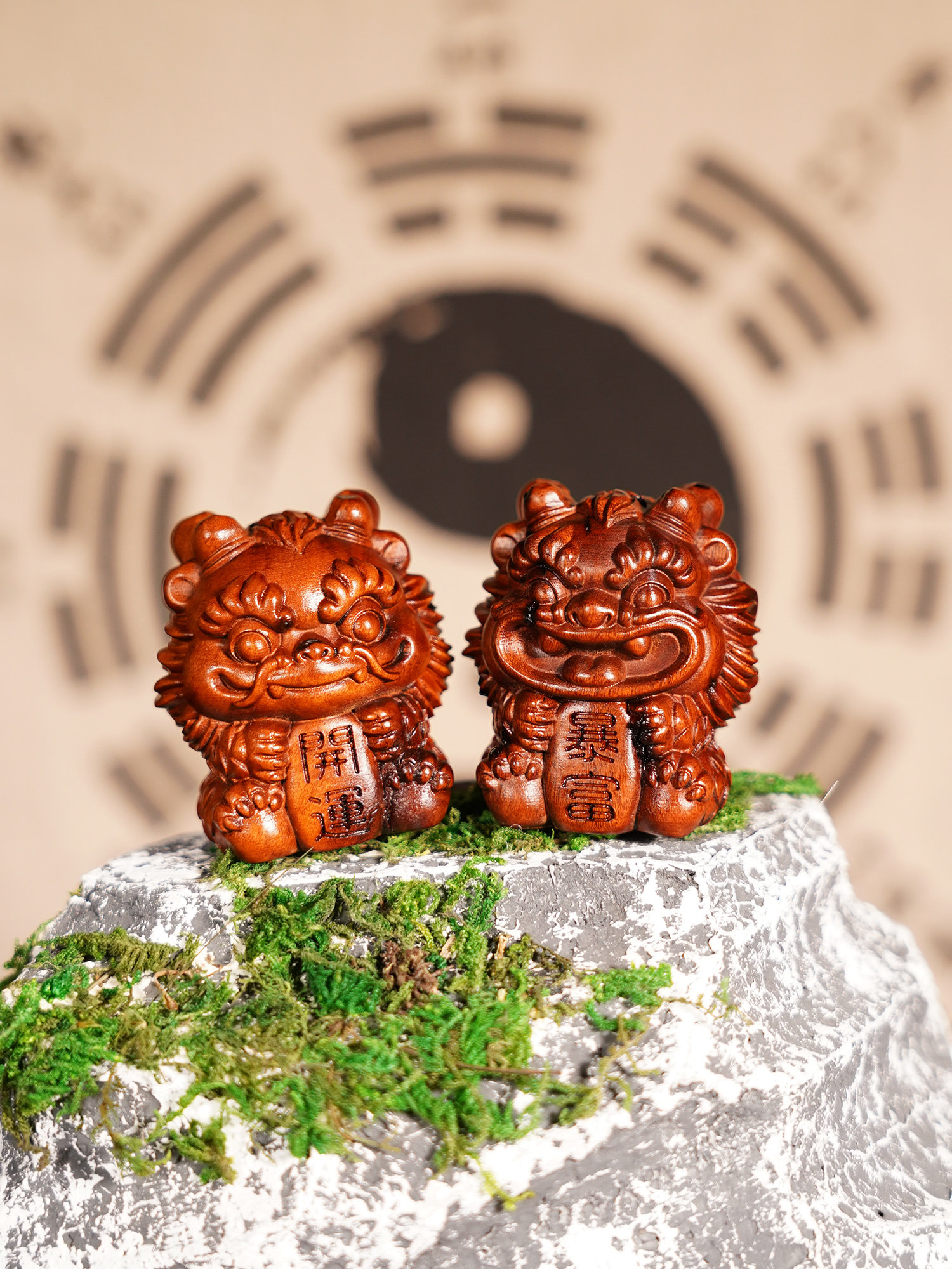 龙虎山【监制款】雷击枣木开运暴富龙宝宝摆件生肖龙招财手把件