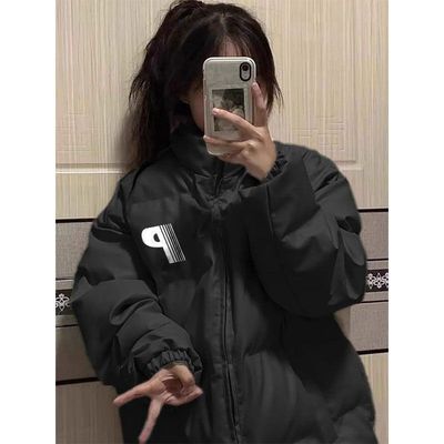 高街百搭加厚面包服外套潮