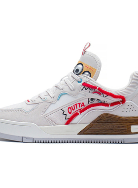 李宁正品新款玩具总动员FORKY惟吾系列男子休闲运动鞋AGCS144