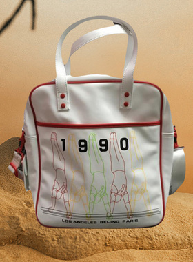 中国李宁男女通用包斜挂包手拎包时装周走秀款潮流时尚ABDN194