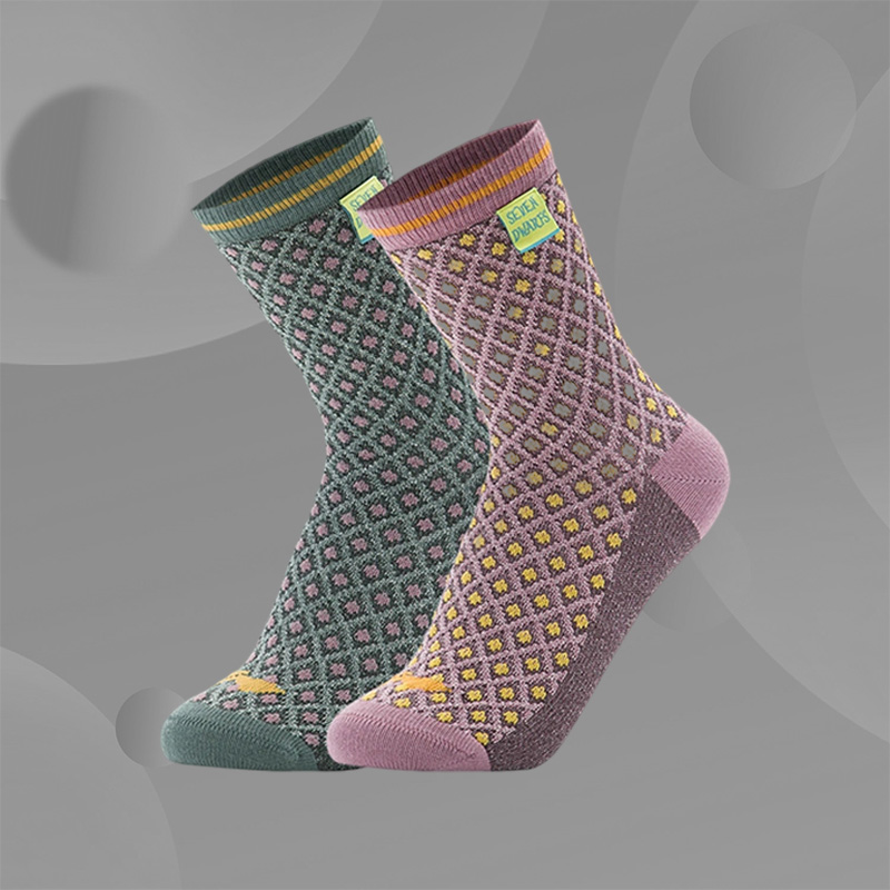 Lining/李宁正品联名系列七个小矮人女大童运动袜YWTS044