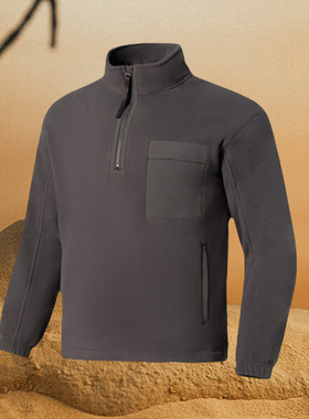 李宁正品冬季新款男子套头无帽卫衣羊绒羔运动休闲外套AENR001