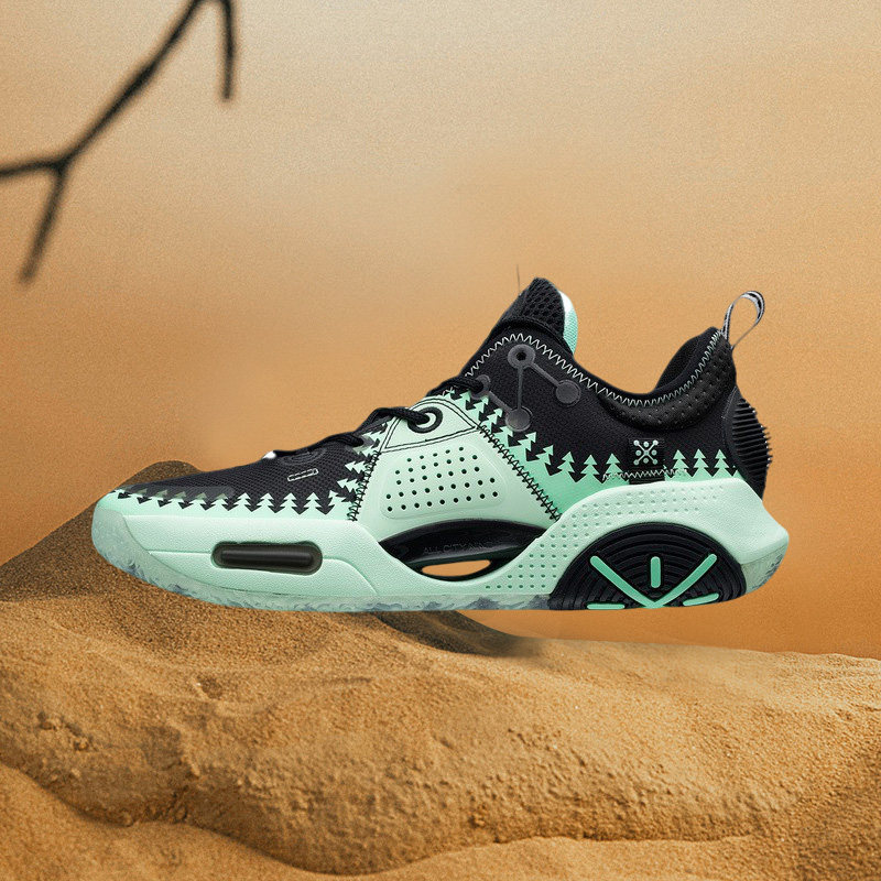 李宁韦德之道全城9无眠赛博朋克回弹减震防滑实战篮球鞋abar077