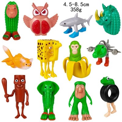 新款AI外国山海经玩具融合怪木棍