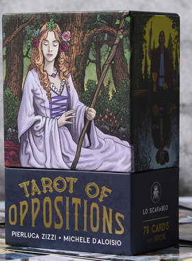进口正版对立韦特taluo牌塔罗塔牌罗塔英文 Tarot of Oppositions
