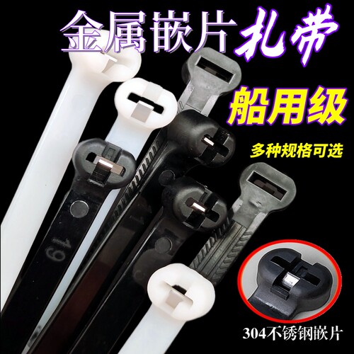 添翼不锈钢钱嵌片扎带多规格可选