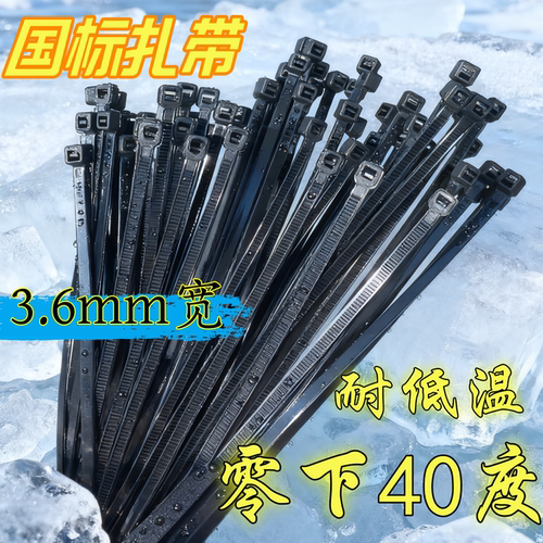 耐低温耐寒抗冻尼龙扎带国标-40