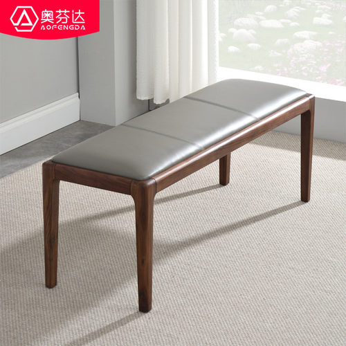 实木长凳餐椅家用简约现代餐桌凳子餐厅长条凳子床尾凳换鞋凳