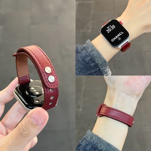 皮fit3舒适腕带fit2 双钉细款 适用华为fit4 fit4pro手表带2025新款