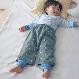 儿童卡通尿裤 女孩纯棉毛巾布防尿床神器 隔尿裙男宝防漏防水训练裤