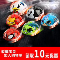 New type of finger top rotation magic finger tip camel screw vs. battle dazzle robot small Q inertia car children's toy