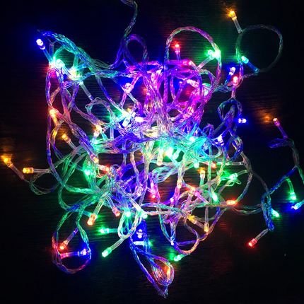 LED彩灯闪灯串灯带户外防水满天星婚庆装饰灯生日布置小彩灯米灯