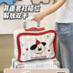 可爱卡通旅行包手提女大容量轻便行李箱附加包拉杆短途便携收纳包