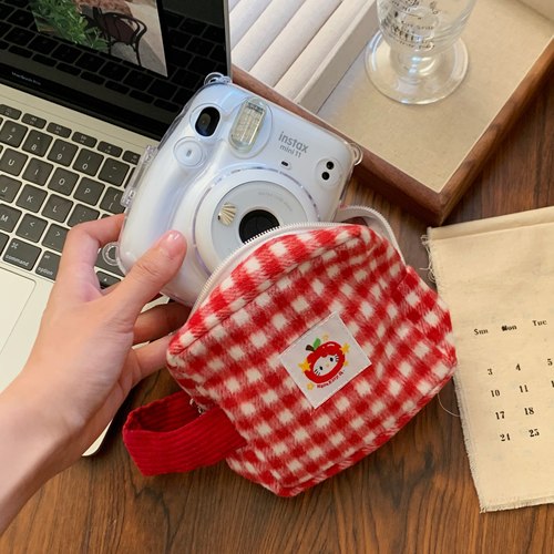 拍立得收纳包富士mini12专用保护套便携手提迷你微单ccd相机包女