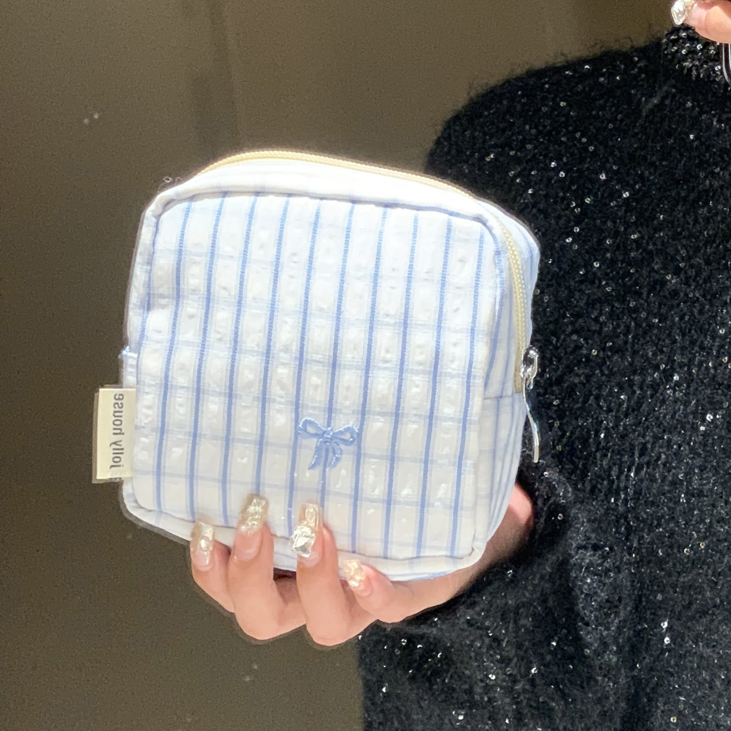 姨妈巾收纳包卫生巾便携包学生用包装卫生巾的小包月事包迷你可爱
