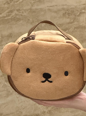 日系小熊相机包ccd收纳包可爱便携外出拍立得相机保护防摔内胆包