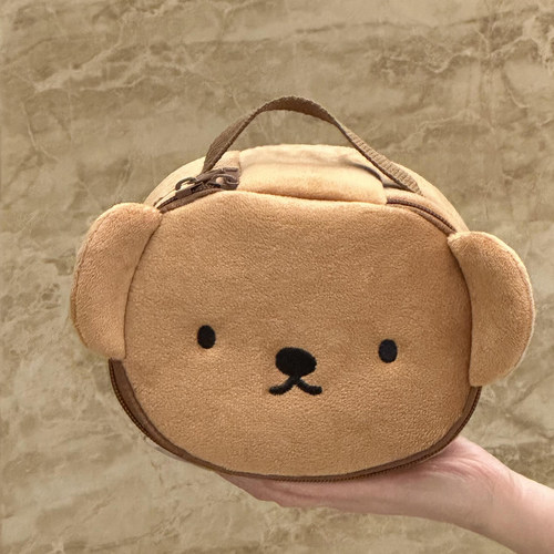 日系小熊相机包ccd收纳包可爱便携外出拍立得相机保护防摔内胆包