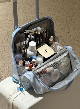 2026新款化妆包女高端立式化妆品收纳包笔袋旅行洗漱包便携大容量