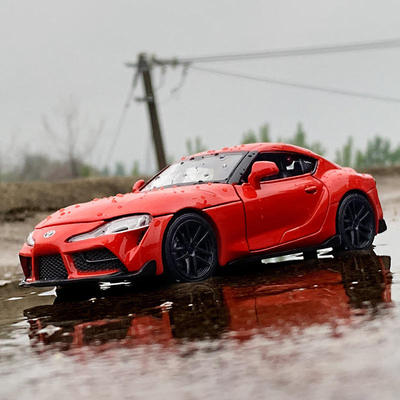 马珂垯1/32丰田supra萨普合金汽车模型光速霸跑车速度与激情