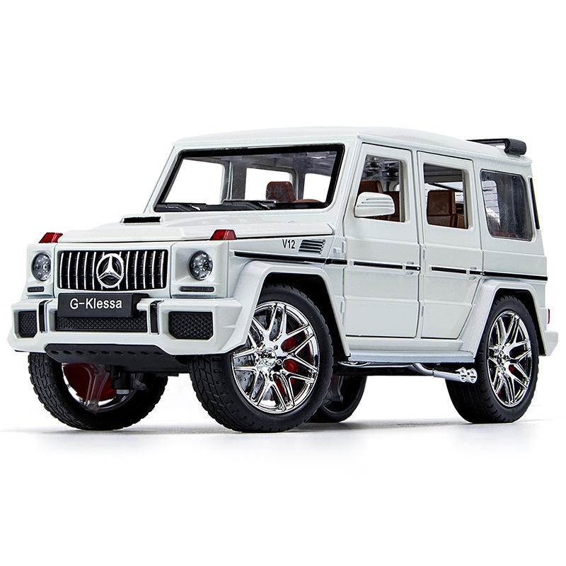 新款 1/24 G63 AMG alloy model car children toy car车致
