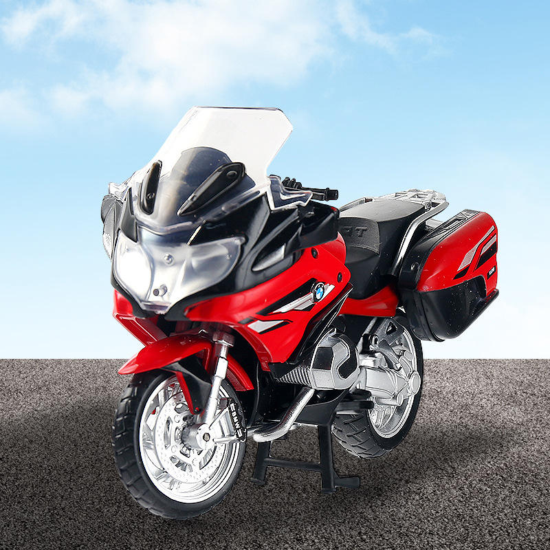 新款 1/18R1250RT合金摩托车模型街车重型机车声光玩具67122盒