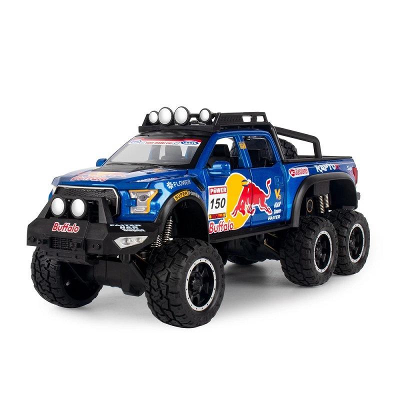 新款大号1:28福特F-150合金汽车模型摆件儿童越野皮卡车热销