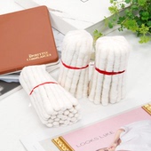 松吉仓 供佛自制黄铜灯座酥油灯灯芯12cm长棉芯食用油固体油可用