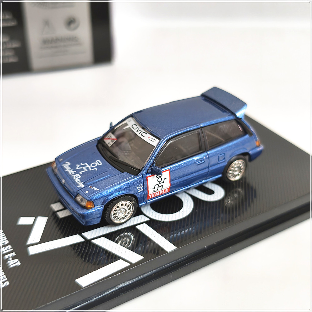 1:64本田思域JDM合金车模Civic Si E-AT日系汽车模型