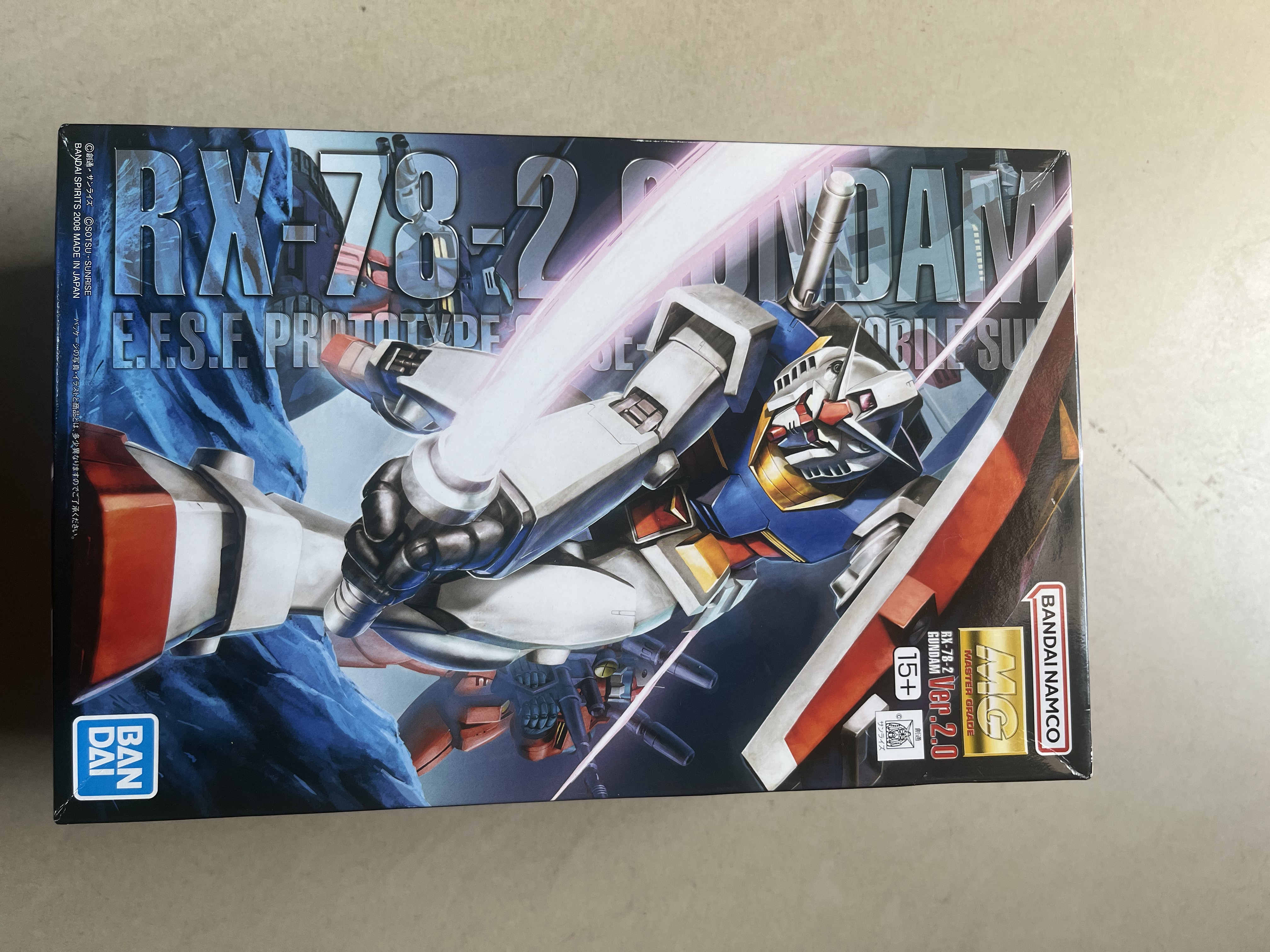 万代mg元祖2.0补件 RX-78-2 高达拼装模型 全新原装零件 配件