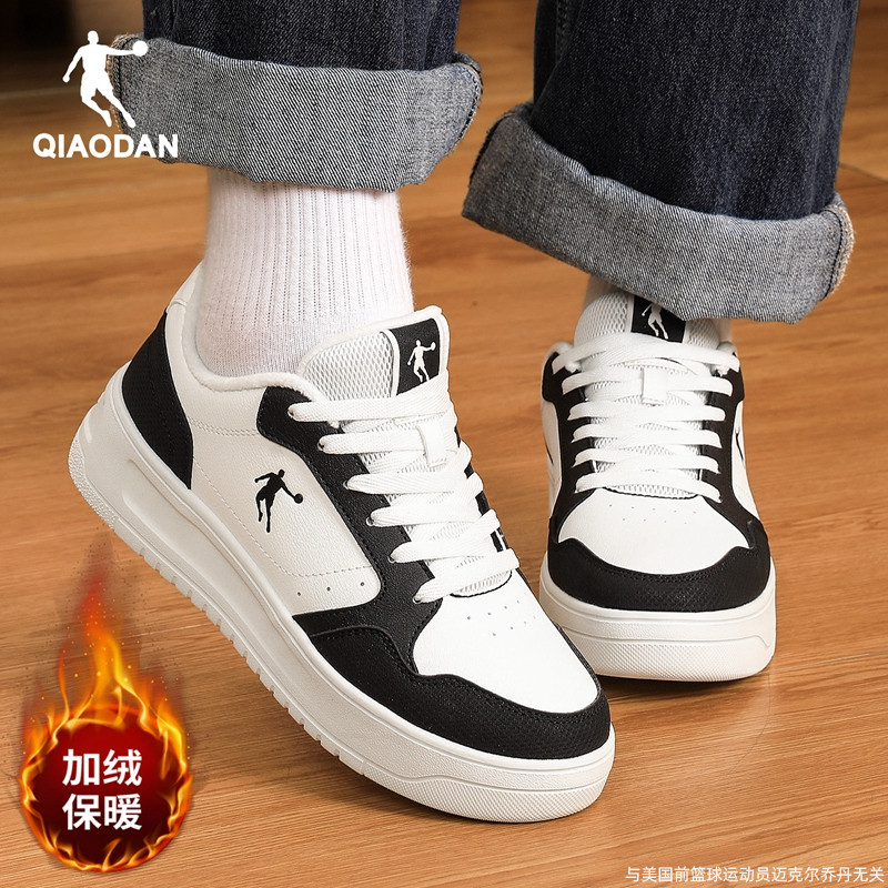 乔丹加绒棉鞋女鞋低帮板鞋运动鞋