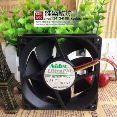 Nidec UltraFlo系列 9025 0.25A T92T12MUA7-57 大风量低静音风扇