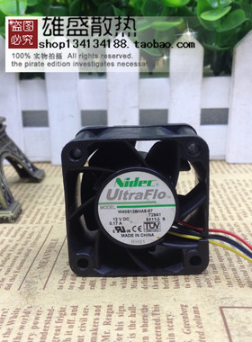 原装 NIDEC W40S12BHA5-57 4028 4CM 厘米 双滚珠散热风扇 12V