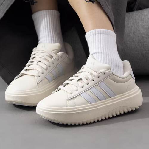 ADIDAS阿迪达斯正品 CRAND COURT PLATFORM 运动休闲鞋 JQ1078