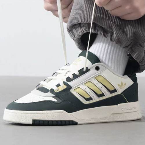 ADIDAS阿迪达斯正品DROP STEP LOW 2.0运动休闲低帮板鞋 JQ0105