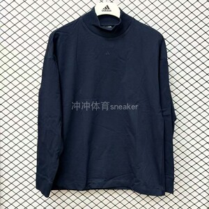 ADIDAS阿迪达斯正品 时尚 百搭 运动 休闲夜空蓝长袖T恤 JE3769