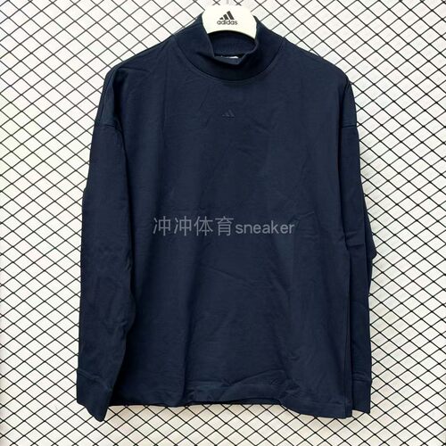 ADIDAS阿迪达斯正品 时尚 百搭 运动 休闲夜空蓝长袖T恤 JE3769