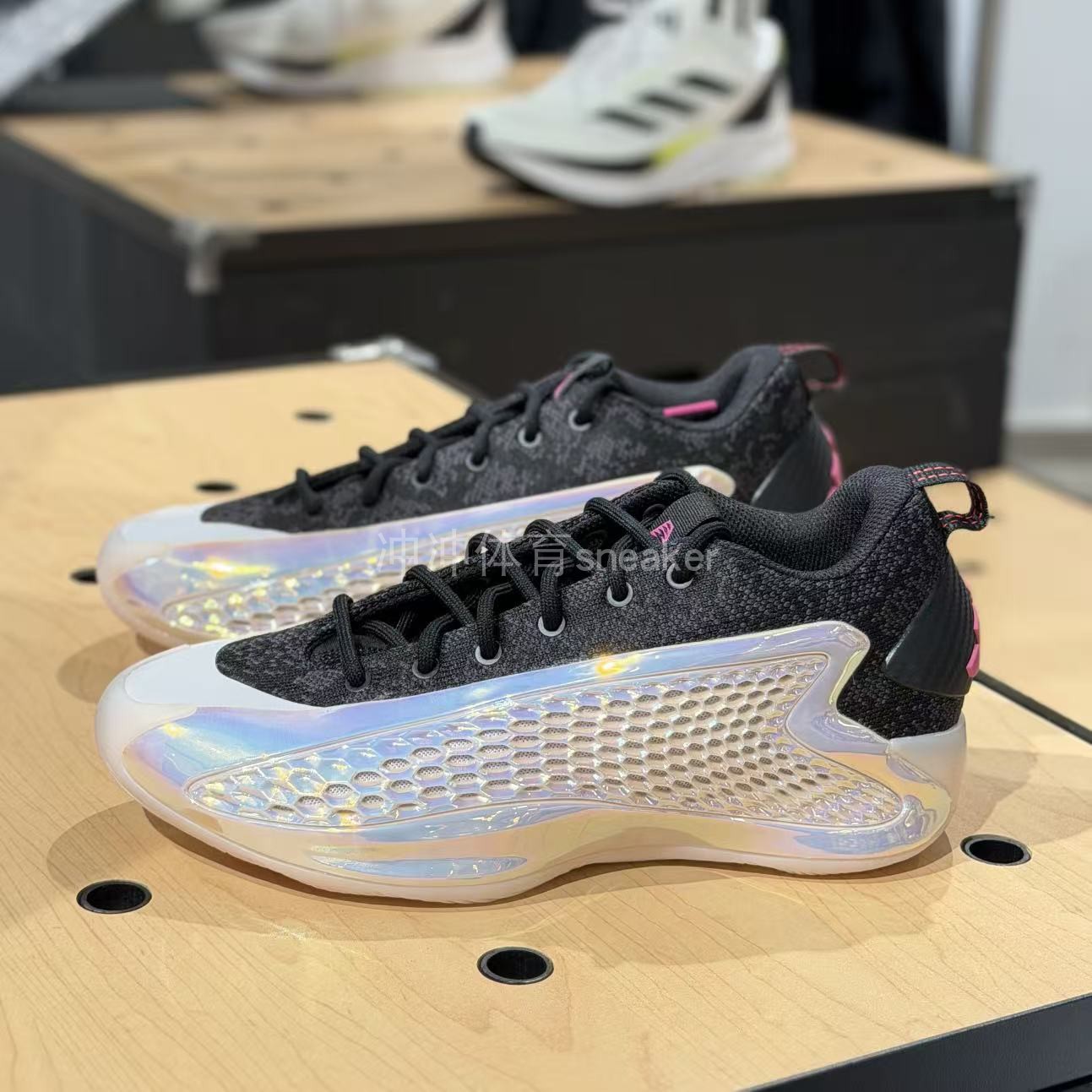 ADIDAS阿迪达斯正品A.E.1 LOW 经典运动实战篮球鞋 JS0646