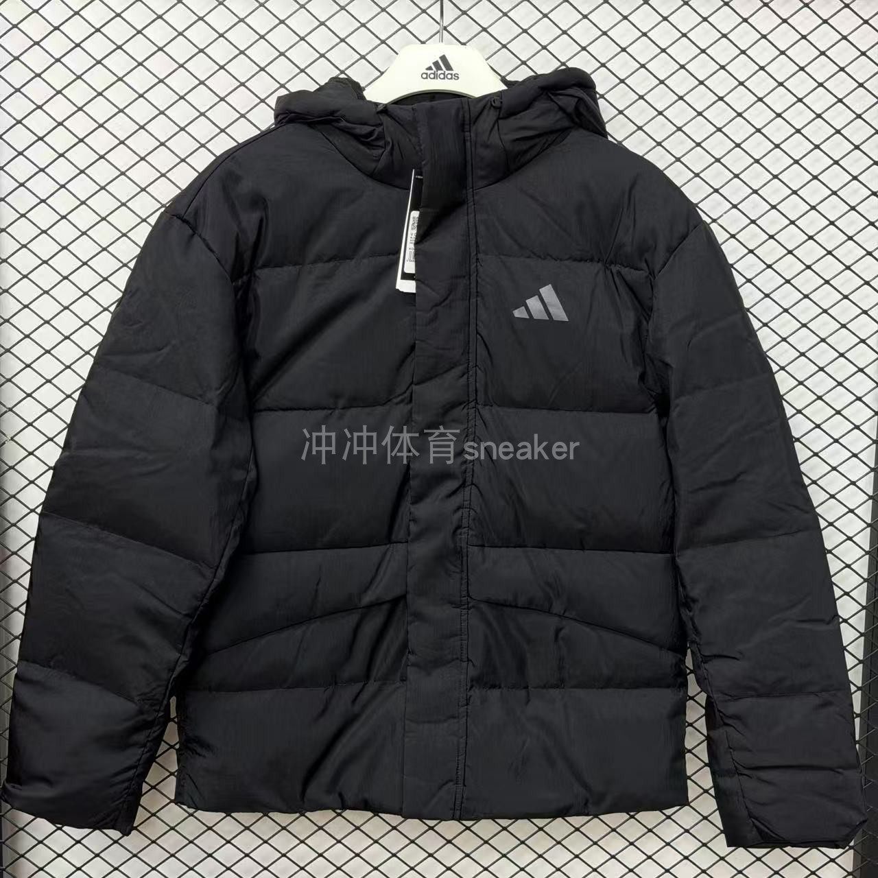 ADIDAS阿迪达斯正品时尚百搭连帽保暖运动休闲羽绒服 KQ5519