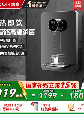 凯度X1管线机壁挂式净水器家用即热饮水机餐边柜直饮过滤电水壶