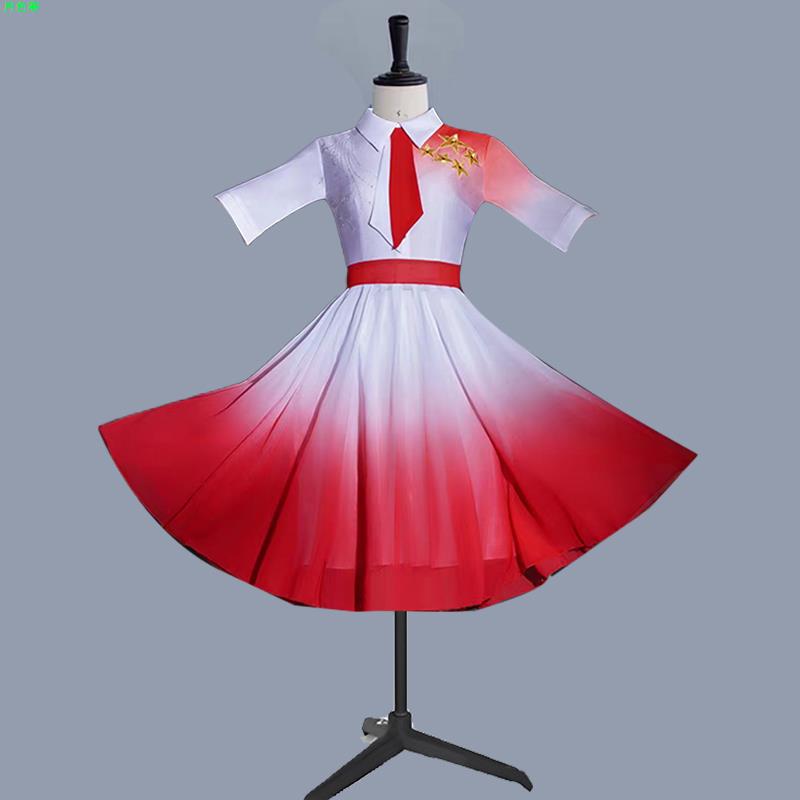 六一儿童节合唱演出服小学生歌唱祖国朗诵演讲比赛大合唱团表演服