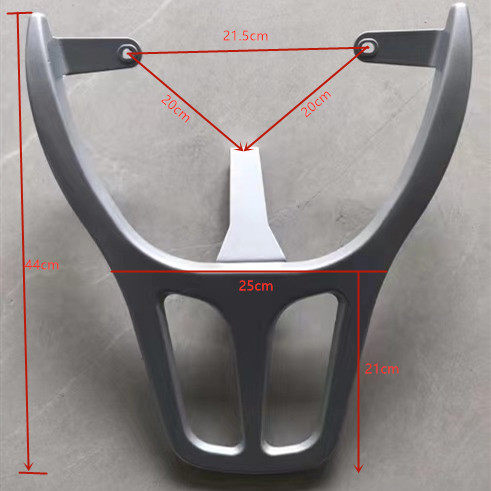 适用于雅迪欧橙爱玛欣橙Q169电动车加厚铝合金箱架外卖支架后货架