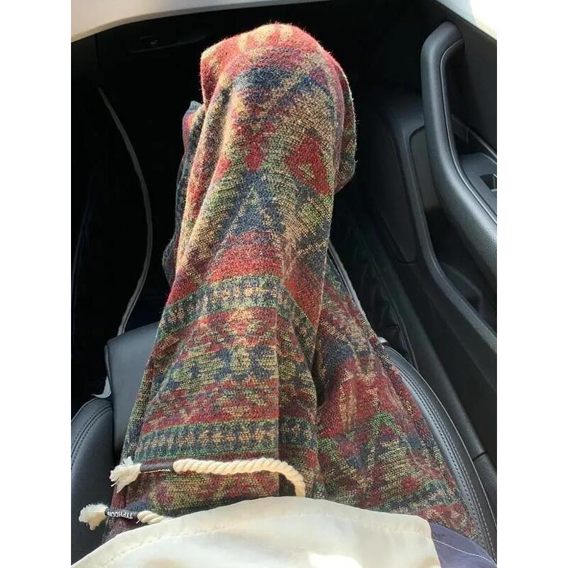 脏脏风美式潮流直筒休闲裤