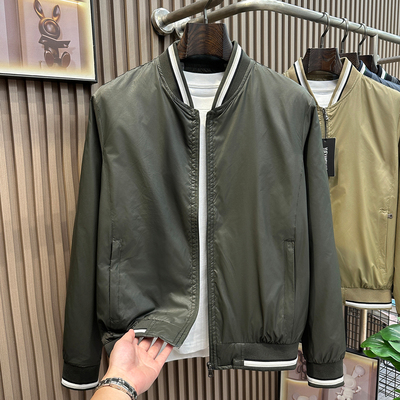 设计高级外套男潮流百搭美式复古